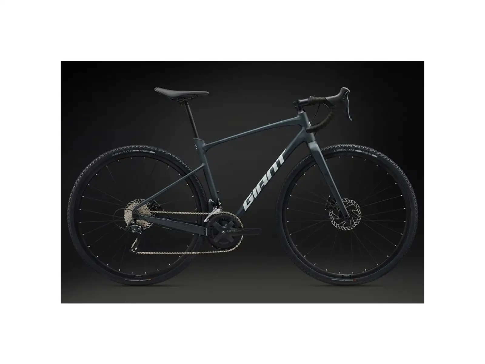 Giant Revolt 2 gravel bicykel Asphalt Green