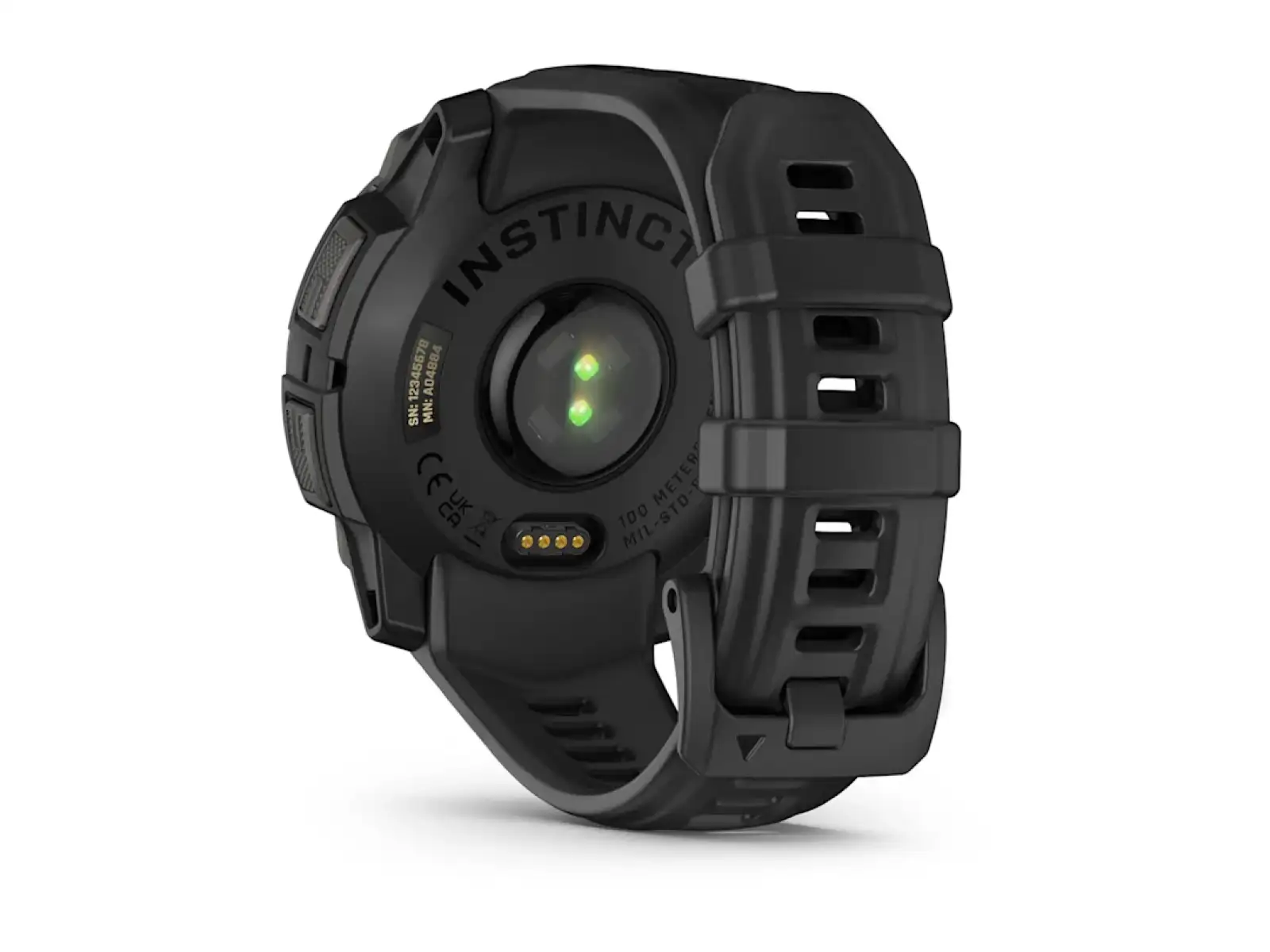 Garmin Instinct 3 Amoled 45 mm inteligentné hodinky Black/Black remienok