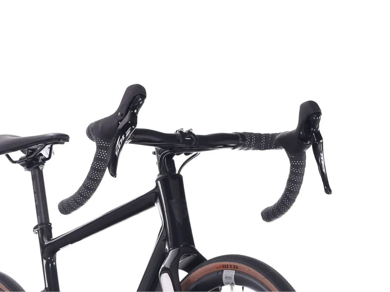 Rock Machine Lukk CR 80 gravel bicykel Gloss Metallic Black