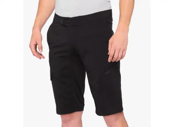 100% Ridecamp pánske šortky Black