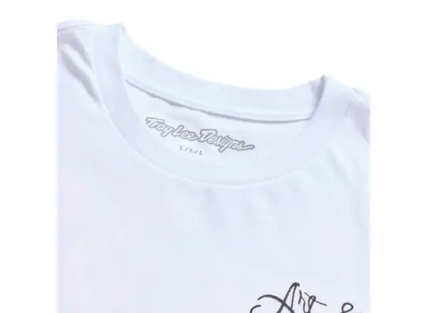 Troy Lee Designs Heritage pánske tričko krátky rukáv White