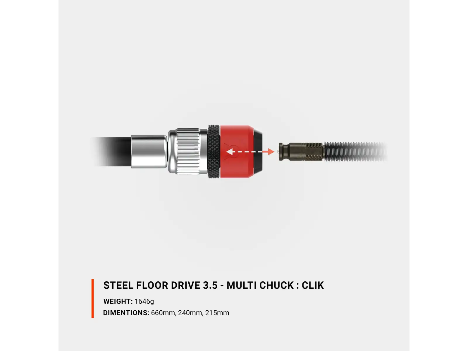 Lezyne Steel Floor Drive 3.5 Presta dielenská pumpa