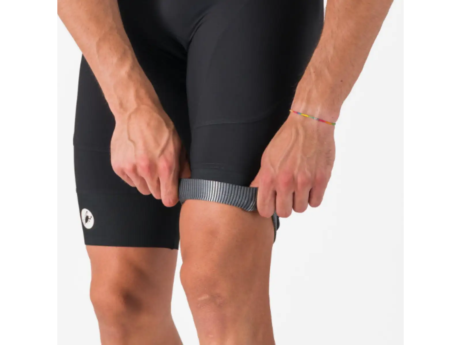 Castelli Endurance 4 pánske kraťasy s vložkou a trakmi Black