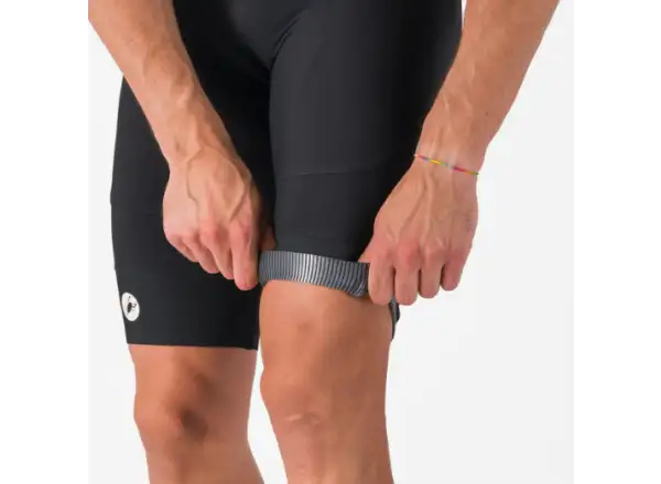 Castelli Endurance 4 pánske kraťasy s vložkou a trakmi Black