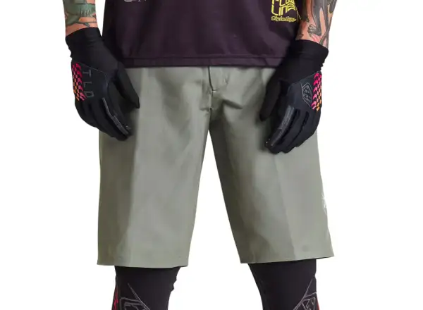 Troy Lee Designs Flowline Superlyte pánske kraťasy Mono Olive