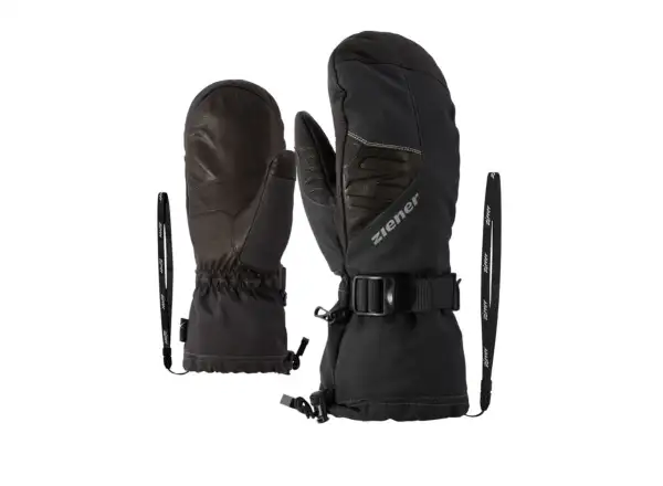 Ziener Gofriedo AS AW Mitten zimné rukavice Black