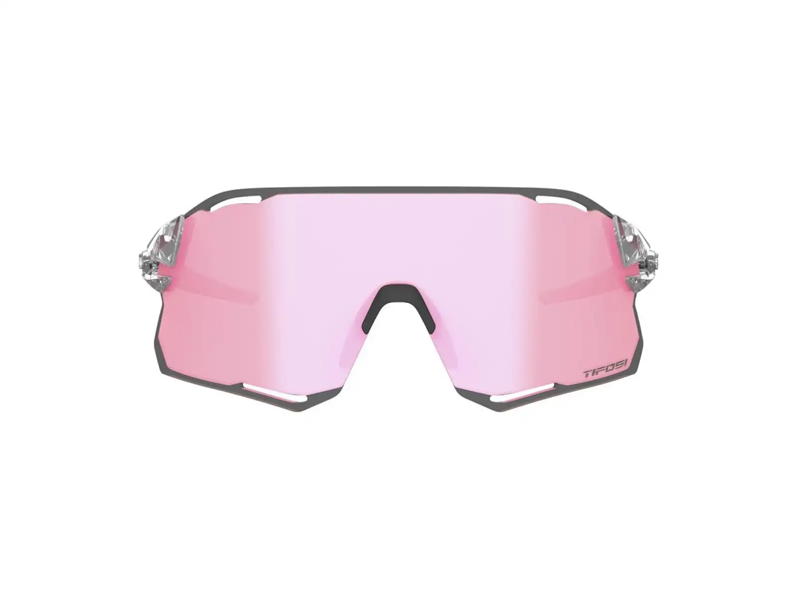 Tifosi Rail Race športové okuliare Crystal Clear/Clarion Rose/Clear