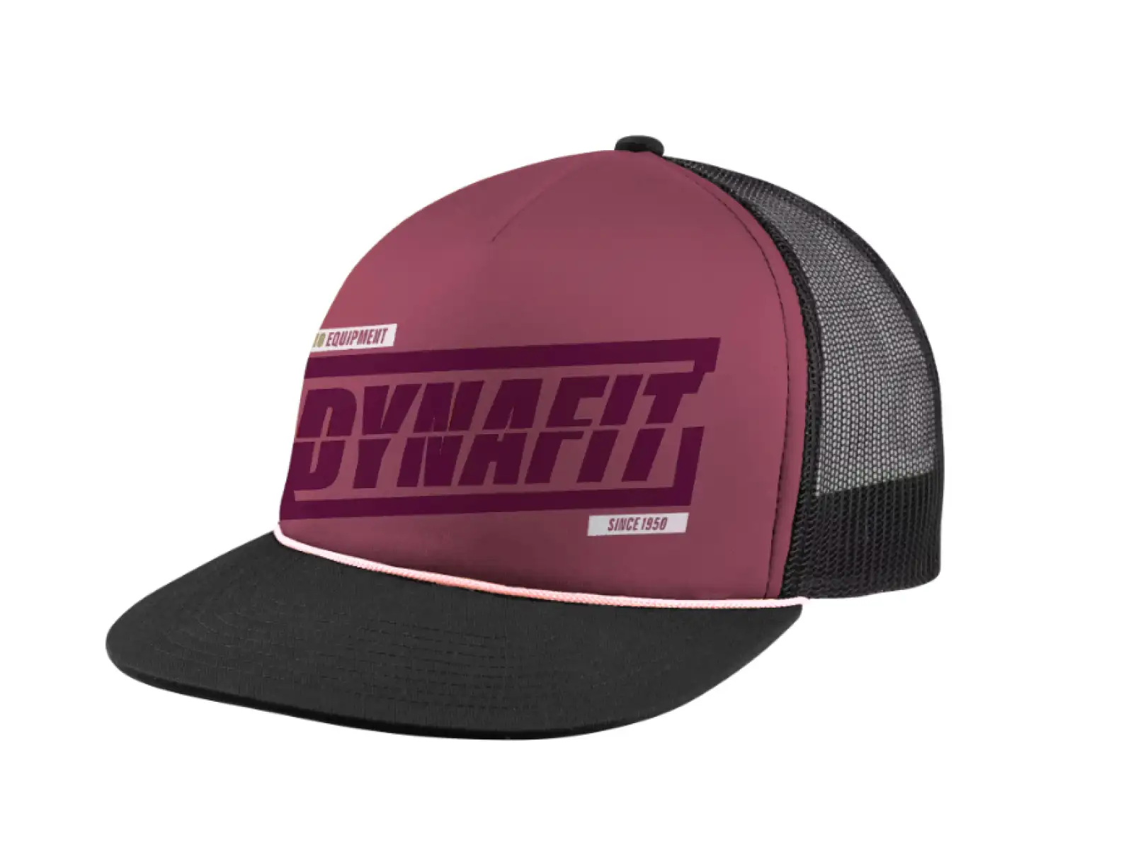 Dynafit Graphic Trucker šiltovka Dark Rose/Tabloid
