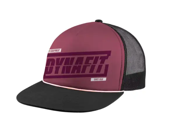 Dynafit Graphic Trucker šiltovka Dark Rose/Tabloid