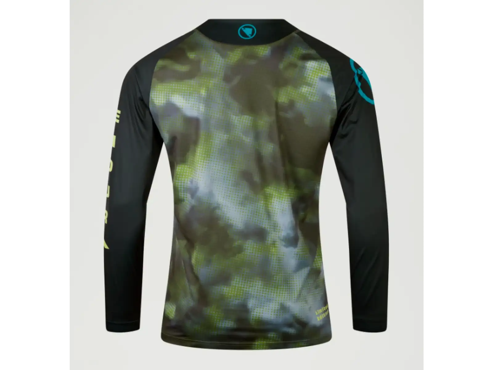 Endura Pixel Cloud pánsky dres dlhý rukáv Black