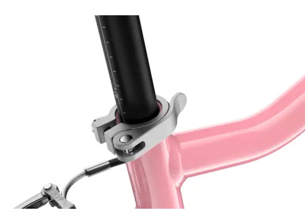 Woom Go 3 detský bicykel 16" Powder Pink
