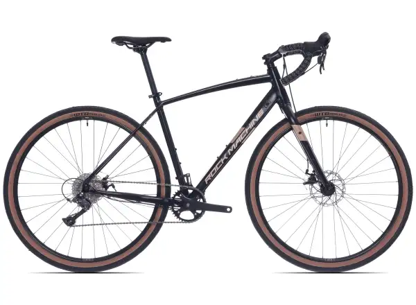 Rock Machine Gravelride 200 gravel kolo Gloss Black/Sand