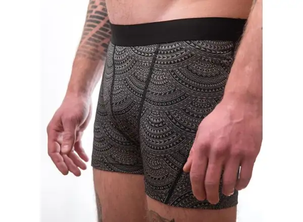 Sensor Merino Impress pánske trenky sivá/Maori