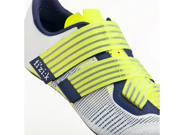Fizik Vento Powerstrap Aerowave pánske cestné tretry Movi Yellow/White