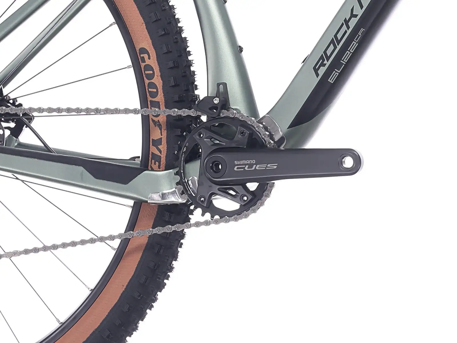 Rock Machine Blizz Cr 50 horský bicykel Matte Granite Green