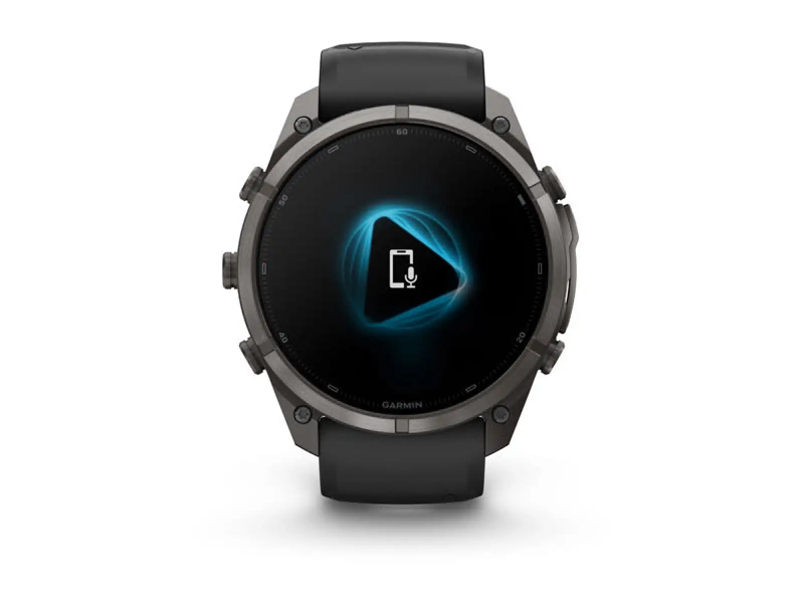 Garmin Fénix 9 Pro inReach 47 mm inteligentné hodinky Carbon gray DLC Titanium Black/Pebble gray