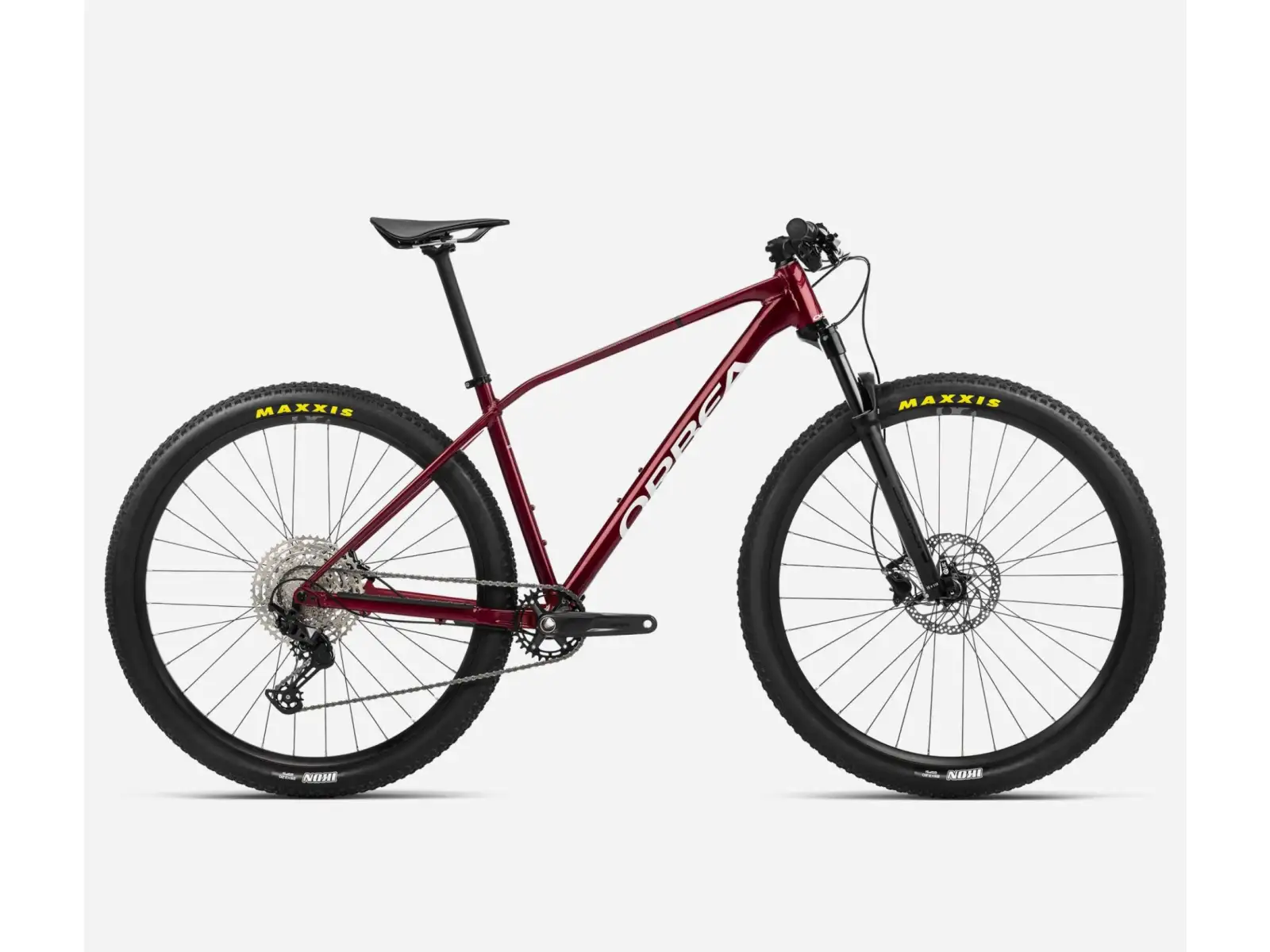 Orbea Alma H20 horský bicykel Metallic Dark Red/Chic White