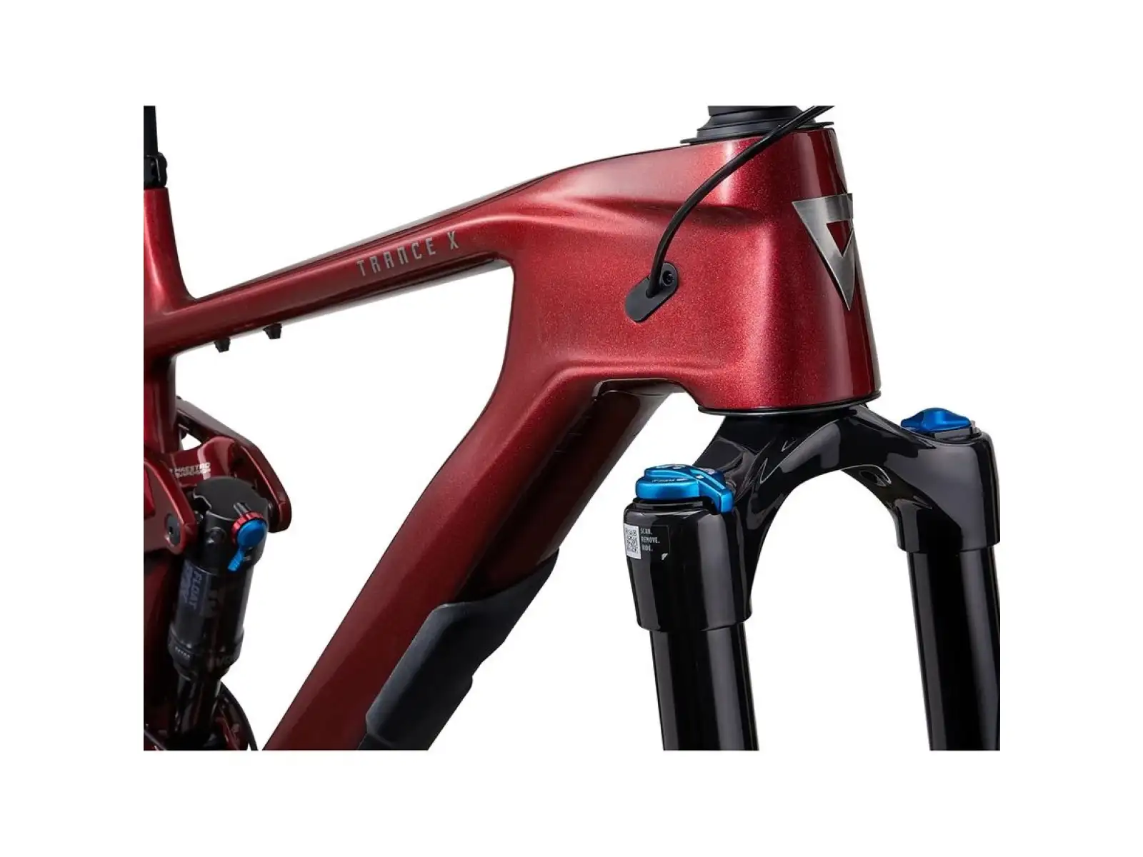 Giant Trance X Advanced 2 celoodpružený horský bicykel Sangria