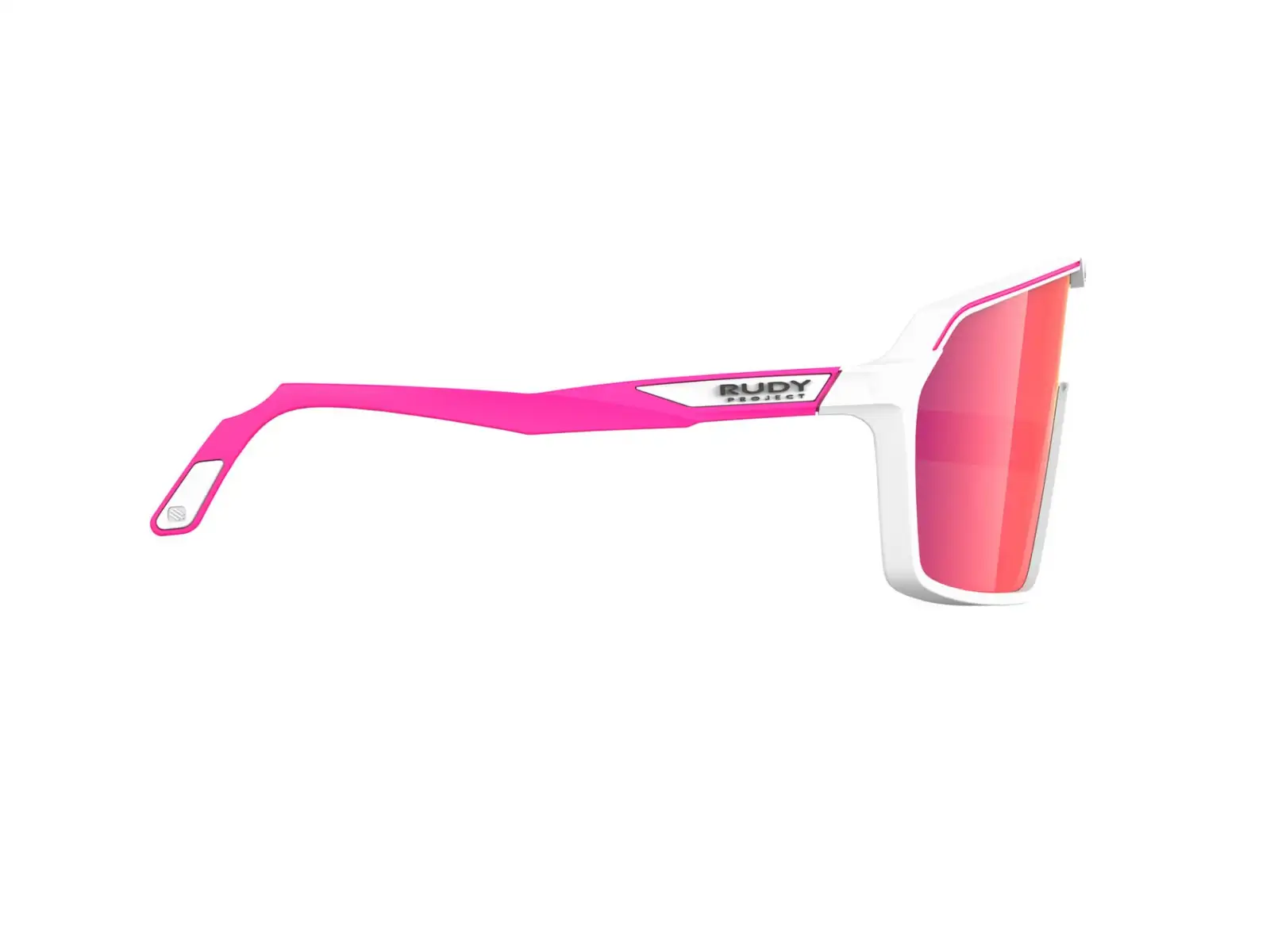 Rudy Project Spinshield slnečné okuliare White-Pink fluo/Multilaser Red