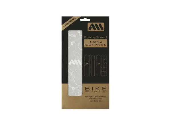 Ochranné kryty rámu All Mountain Style Gravel/Road Sterrato White