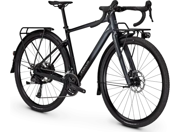 Focus Atlas 6.8 EQP gravel bicykel Steelgrey/Diamondblack