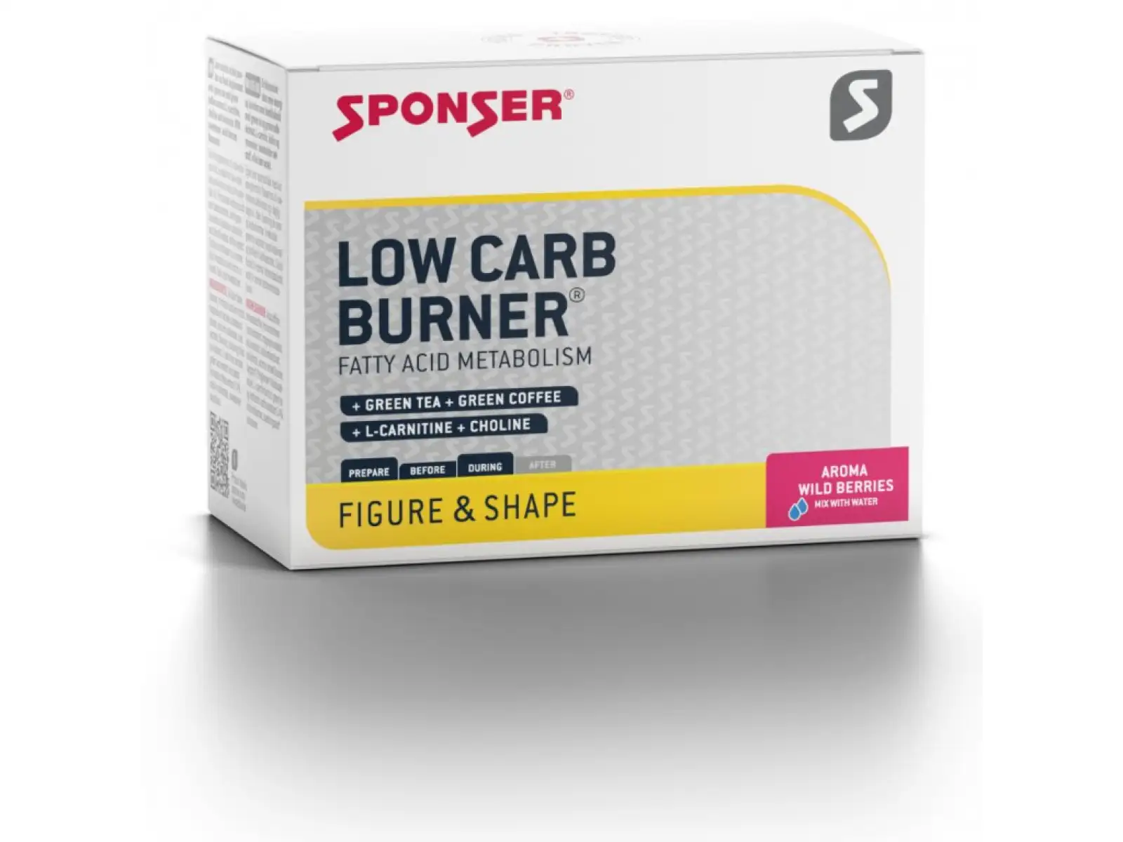 Sponzor Spaľovač tukov s nízkym obsahom uhľohydrátov Wild Berries (20 x 6 g)