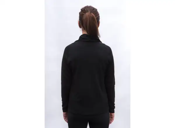 Sensor Merino Blend dámsky rolák čierna