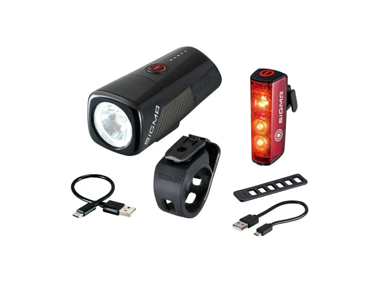 Sigma Sport Buster 400 + Blaze Flash sada svetiel predné a zadné