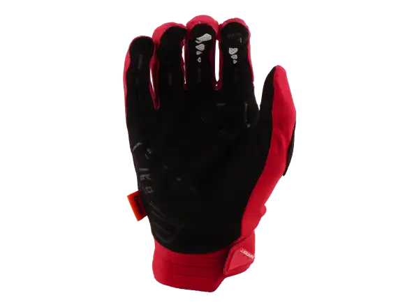 Troy Lee Designs Gambit Solid Flow rukavice Scarlet Glo