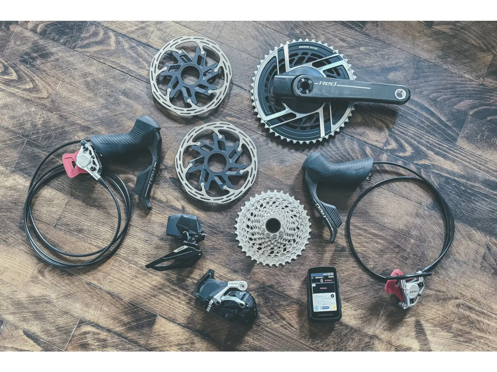 Sram Red AXS 2X Hammerhead cestná sada