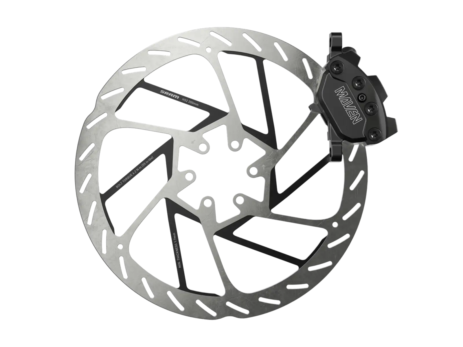 Sram Maven Silver B1 predná kotúčová brzda čierna