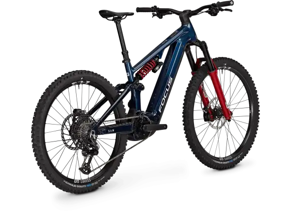 Focus SAM 9 600Wh elektrobicykel Azurblue / Sydneyblue