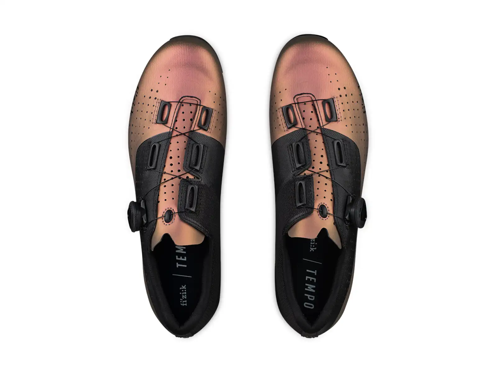 Fizik Tempo Overcurve R4 Iredescent cestné pánske tretry Copper/Black