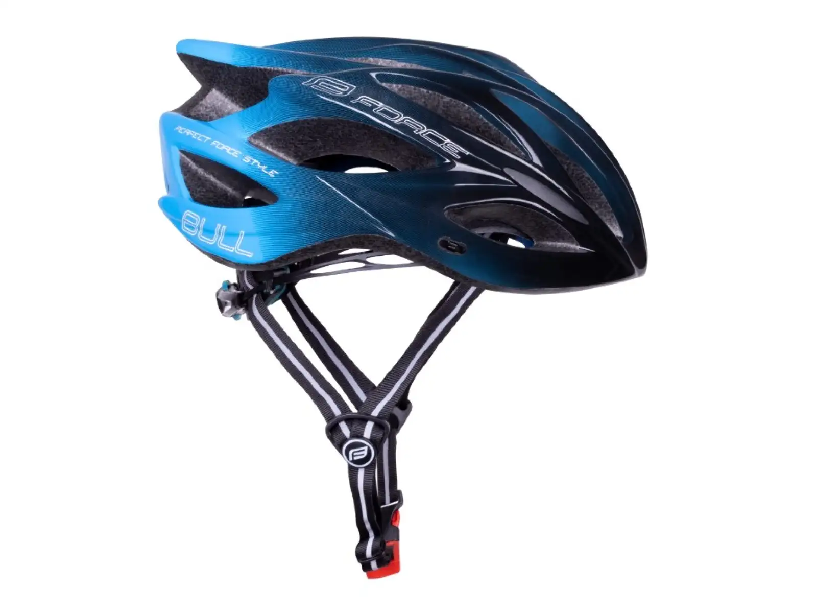 Force Bull Hue Mips cyklistická prilba čierna/modrá