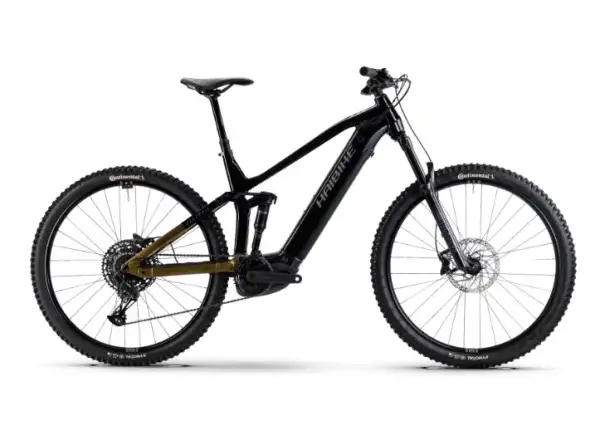 Haibike ALLTRAIL 10 800 Wh celoodpružený elektrobicykel black/ninja gold/grey