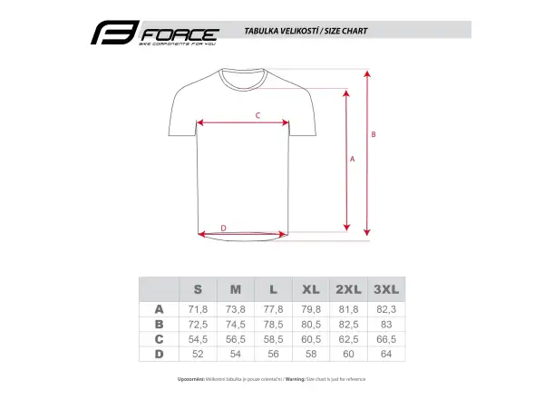 Force MTB Move pánsky dres krátky rukáv čierna