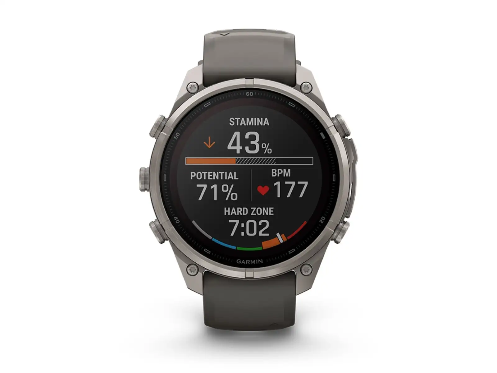 Garmin Fénix 9 Pro inReach Solar 47 mm Titanium Pebble Gray/Silver Gray