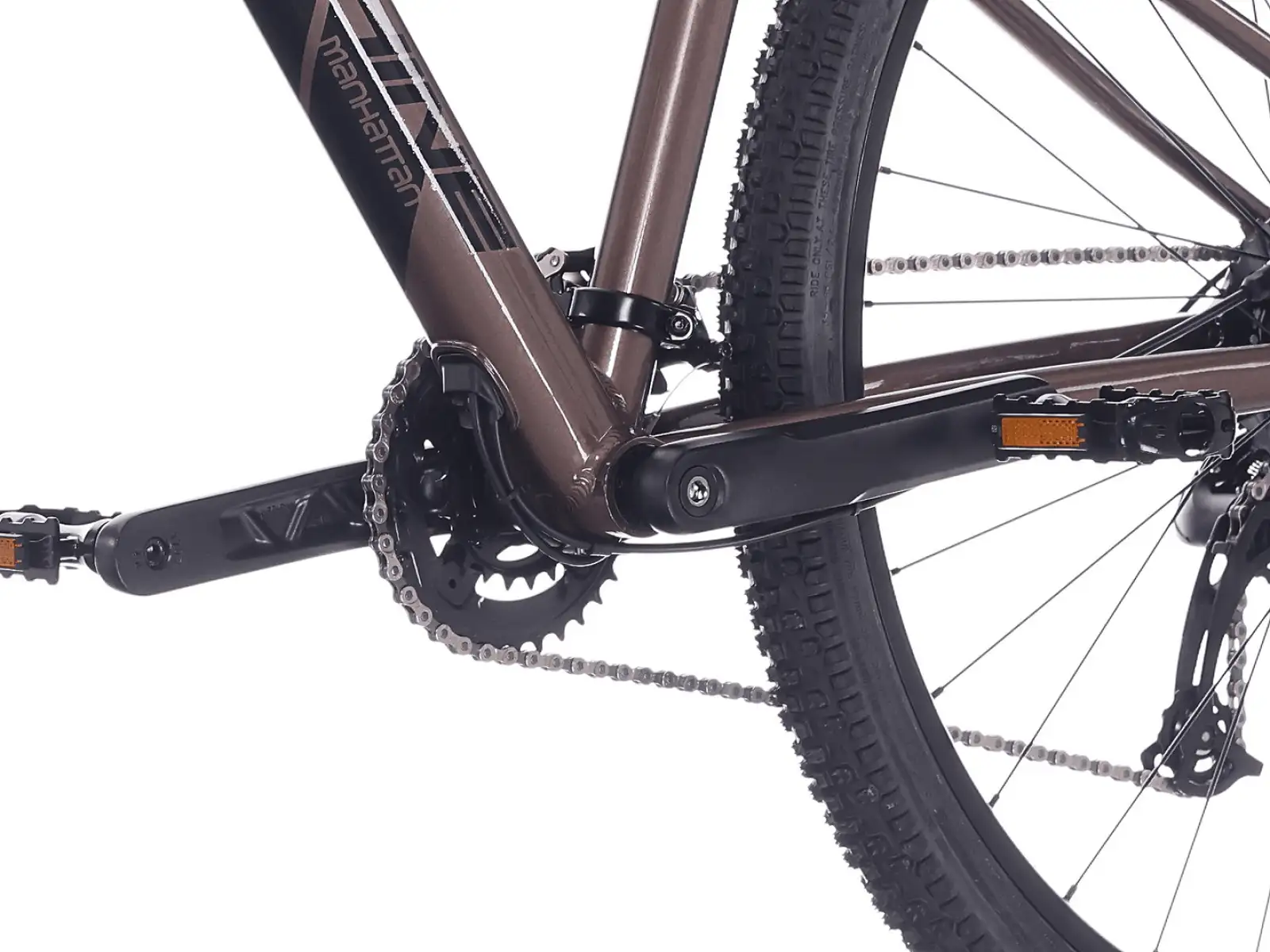 Rock Machine Manhattan 70-29 horský bicykel Topaz Brown