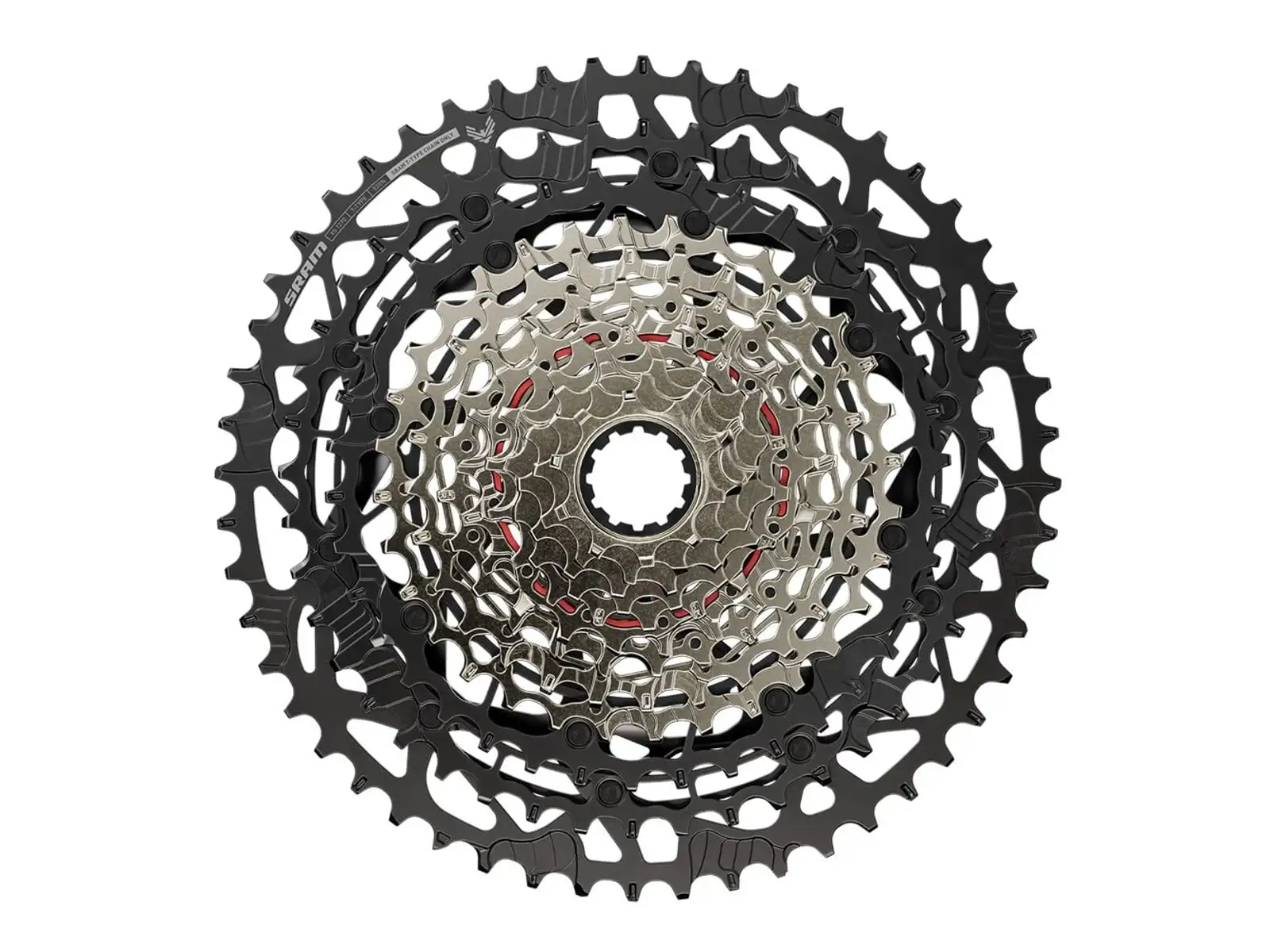 Sram XS-1270 T-Type Eagle 12 rýchlostná kazeta 10-52 zubov black
