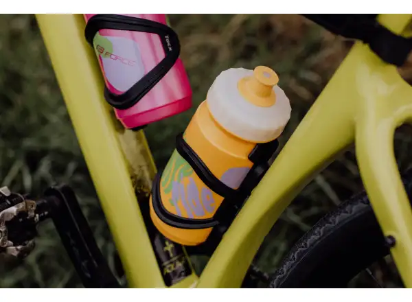 Force Party Ride cyklistická fľaša 550 ml žltá