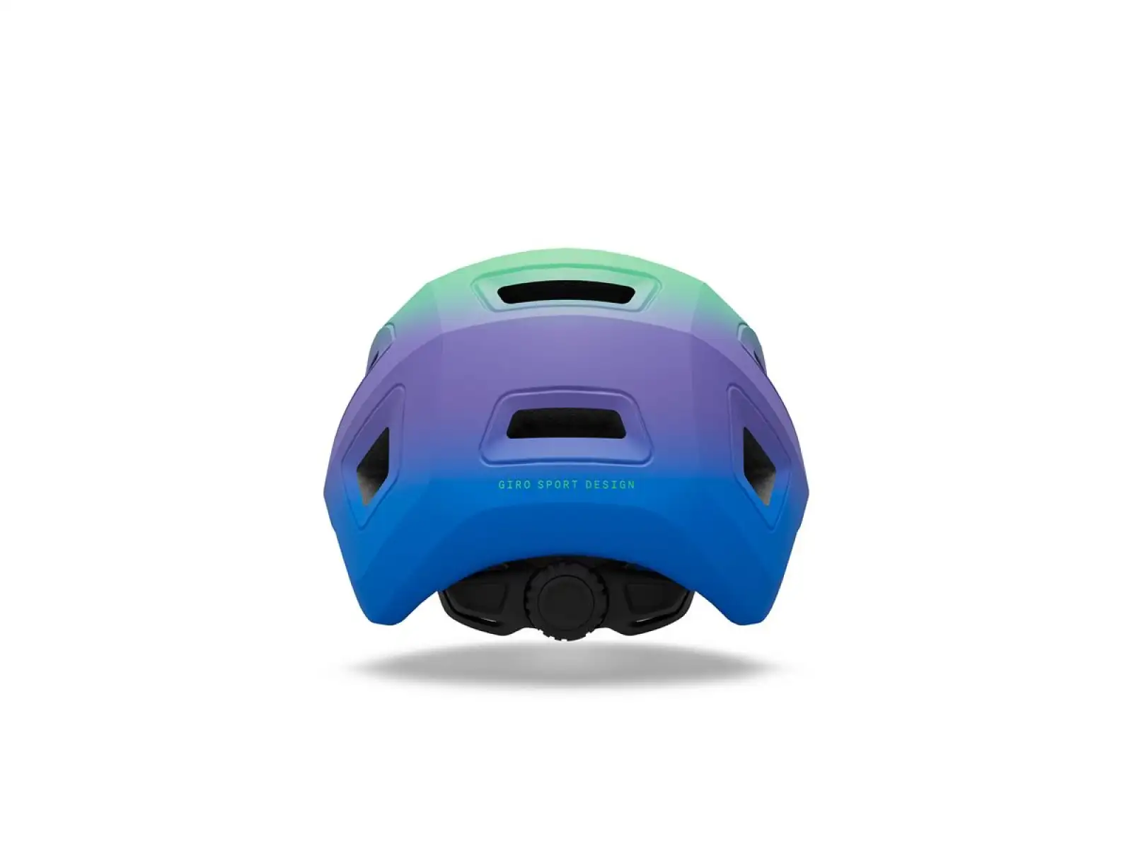 Giro Scamp II detská prilba Mat Blue Jewel/Vivid Green Fade