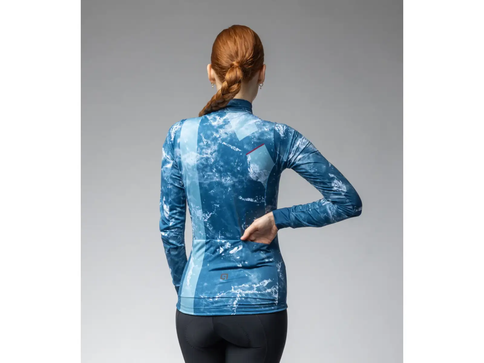 Alé PR-E Icy dámsky dres dlhý rukáv Blue