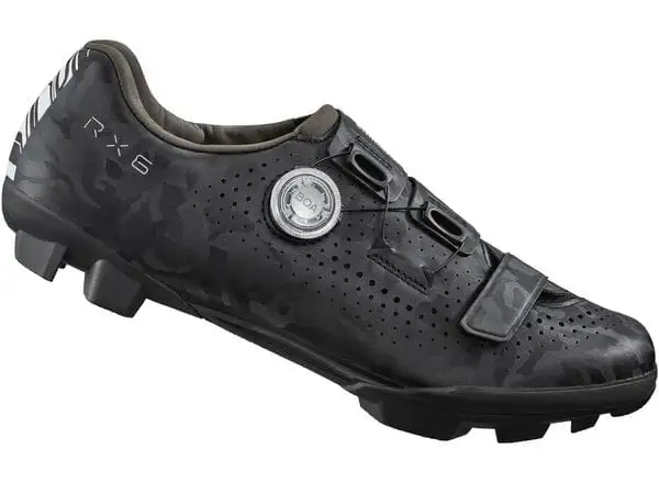 Shimano SH-RX600 Wide pánske gravel tretry čierna