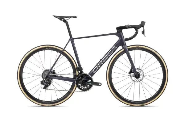 Orbea Orca M21eLTD PWR cestný bicykel Tanzanite/Carbon Raw