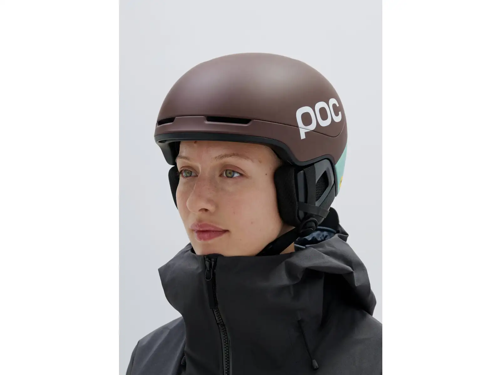 POC Obex Contour lyžiarska prilba Bronzite Brown Matt/Lazurite Blue Matt