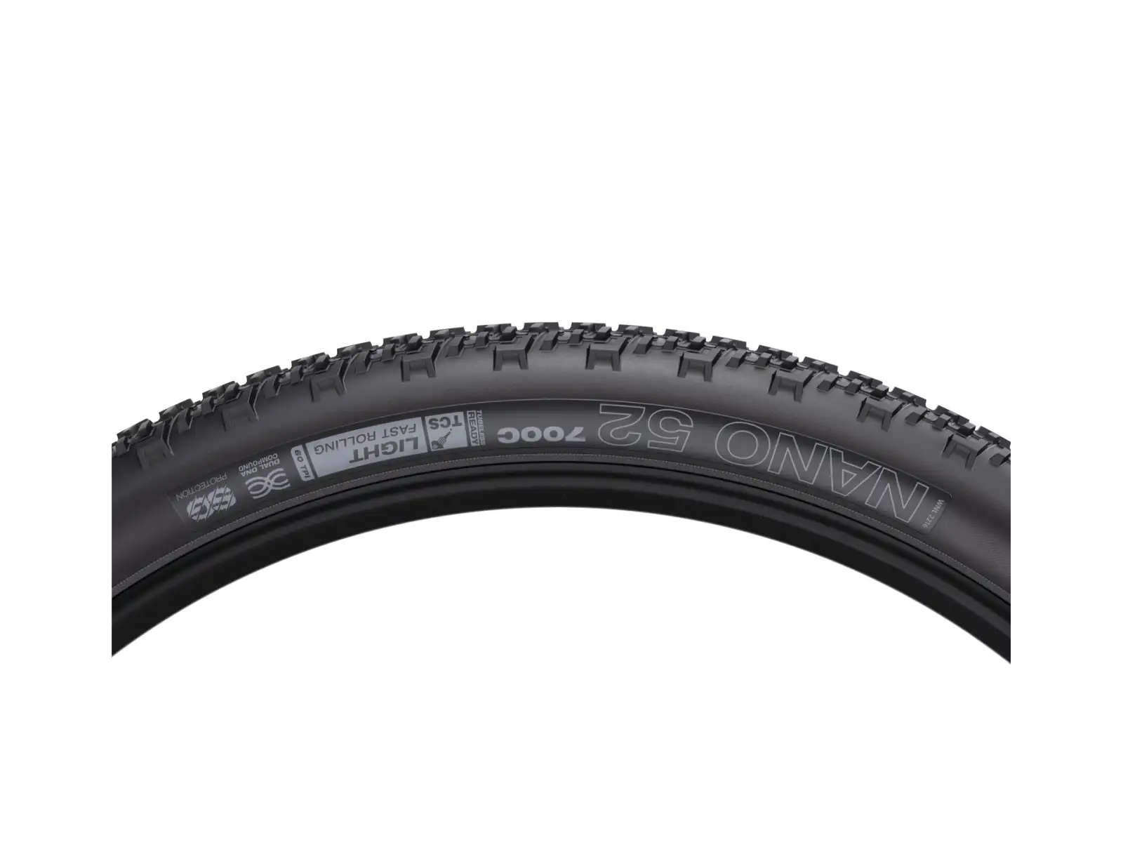 WTB Nano TCS Light Fast Rolling Tire gravel plášť kevlar 52-622