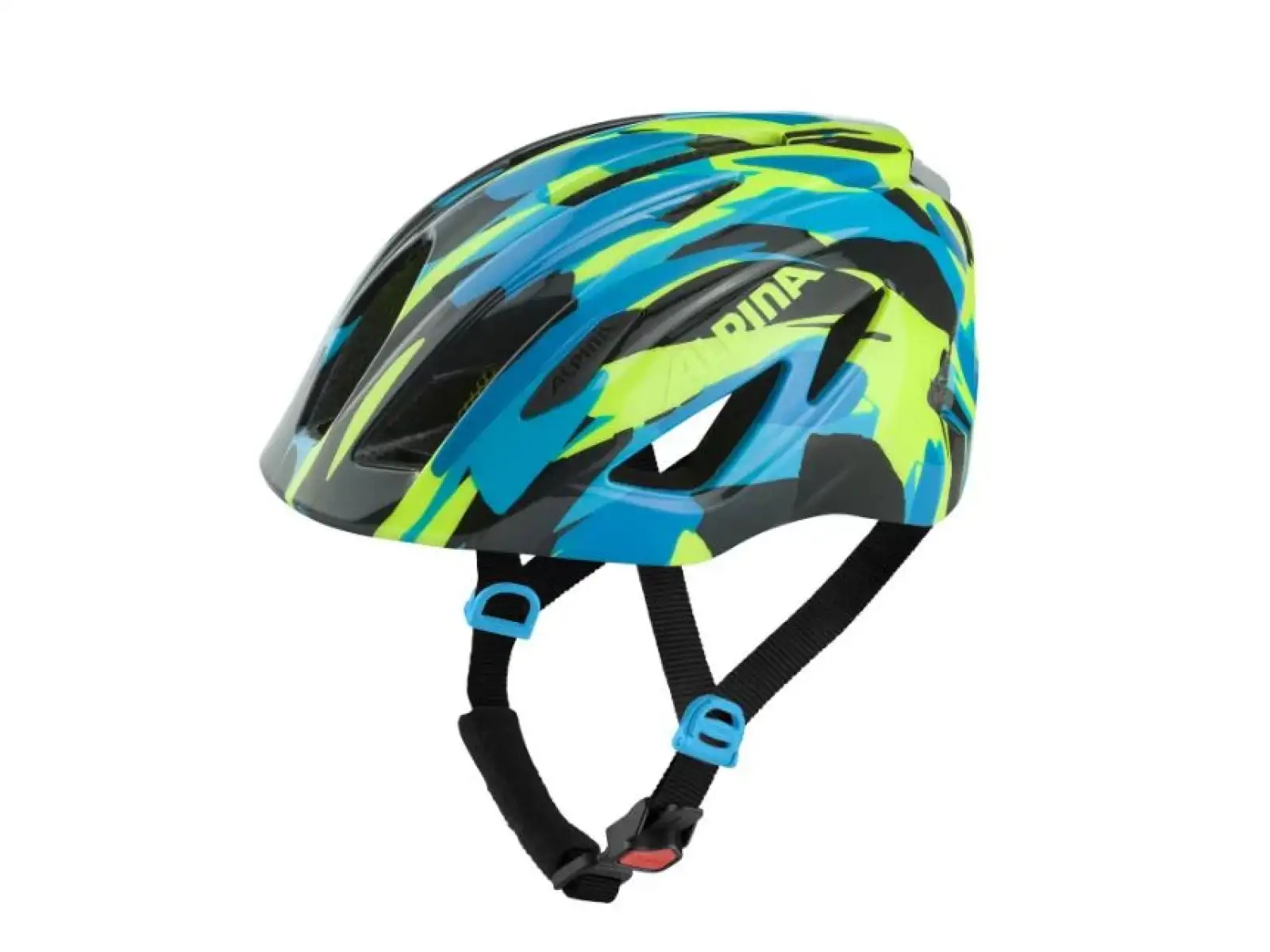 Alpina Pico Flash prilba Neon/Modrozelena Lesk