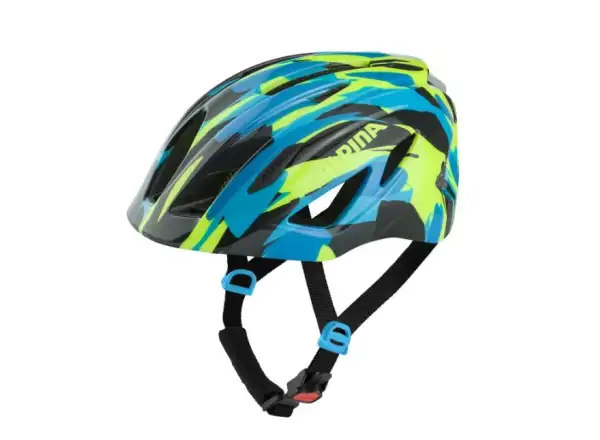 Prilba Alpina Pico Flash Neon/Blue Green Gloss