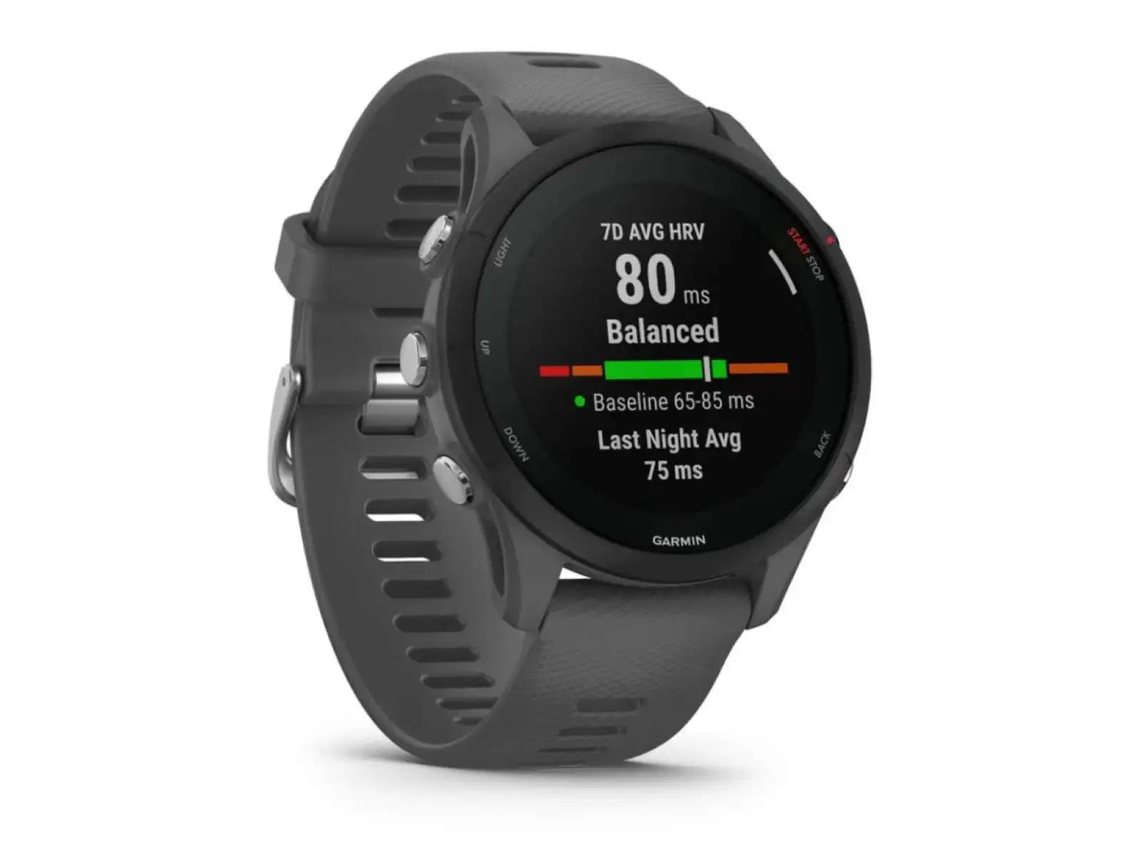 Garmin Forerunner 255 inteligentné hodinky Slate Gray