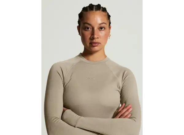 CRAFT Wool Comfort RN LS dámske tričko béžová
